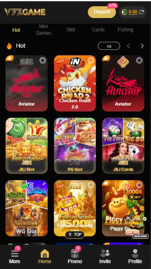 V77 Game APK Download (Latest) Lightweight Earning App 4